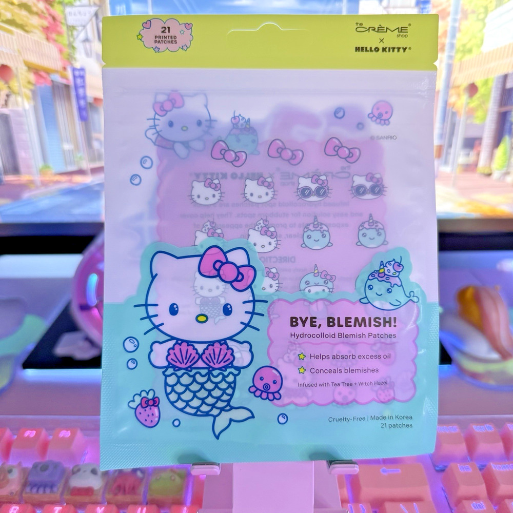 The Creme Shop Sanrio Hello Kitty Hydrocolloid Acne Blemish Pimple Patches 21 - Picture 5 of 16